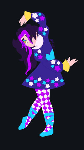 Full coloured art example